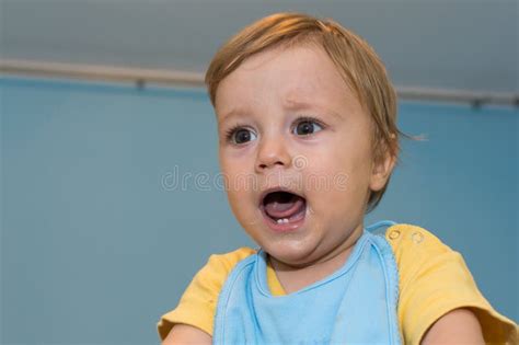 Angry baby face stock photo. Image of bizarre, childhood - 101655346