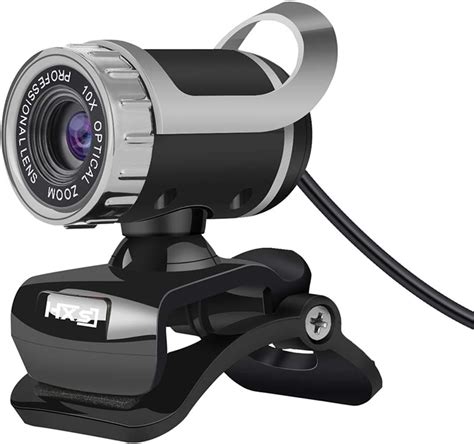 HD Pro Webcam 4k, 12MP Web-Kamera mit Mikrofon und USB-Plug & Play ...