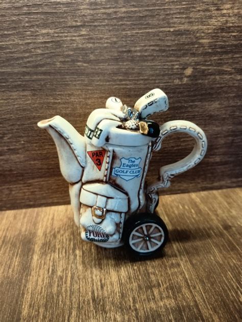 Paul Cardew Design Tiny Teapot Mini Golf Bag Hobbies Toys