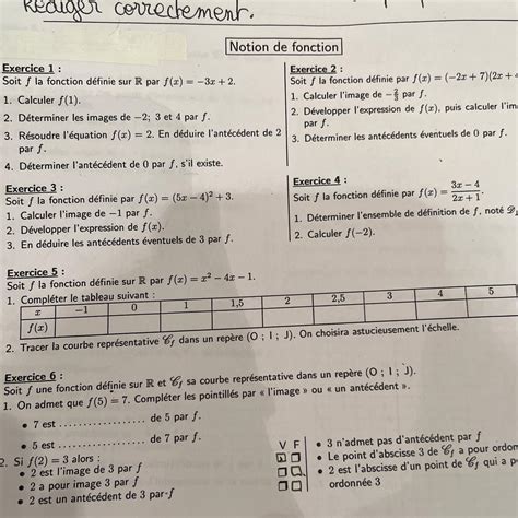 Exercice 5 Soit f La fonction définie sur R par f x x au carré 4x