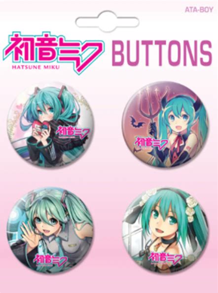 Hatsune Miku Pin Set Finanime