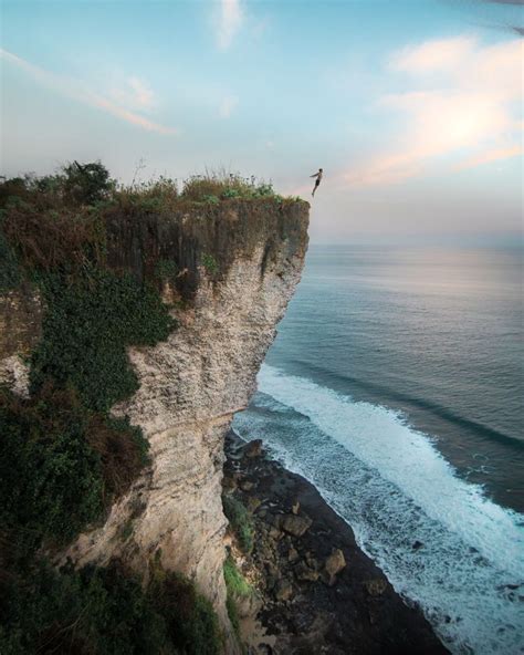 Karang Boma Cliff Bali Bali Sunset Best Sunset Bali Waterfalls