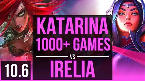 Katarina Vs Irelia Mid Rank 2 Katarina 2 1m Mastery Points 1000