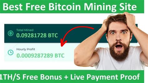 New Bitcoin Cloud Mining Site Earn Free Bitcoin Ths As Signup