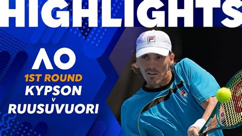 Patrick Kypson V Emil Ruusuvuori 2024 Australian Open Round 1