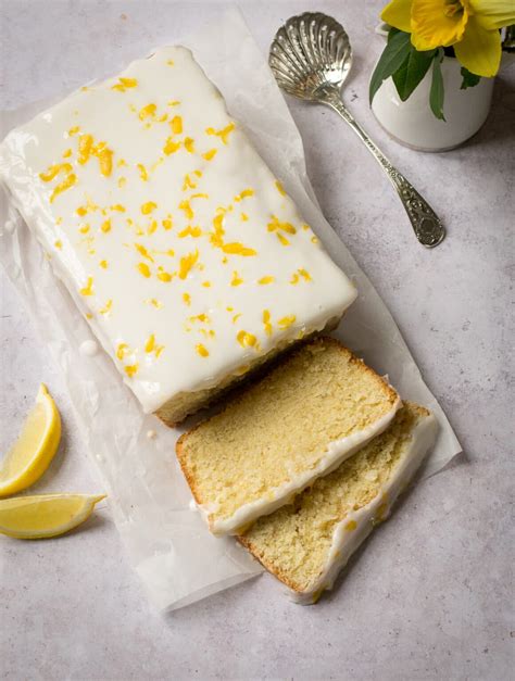 The Best Vegan Lemon Drizzle Cake The Veg Space Vegan Recipes