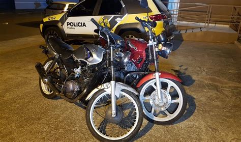 Pm De Peabiru Recupera Duas Motos Furtadas