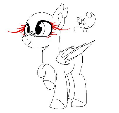 Mlp bat pony base (F2U) by Pixel-Mizz on DeviantArt