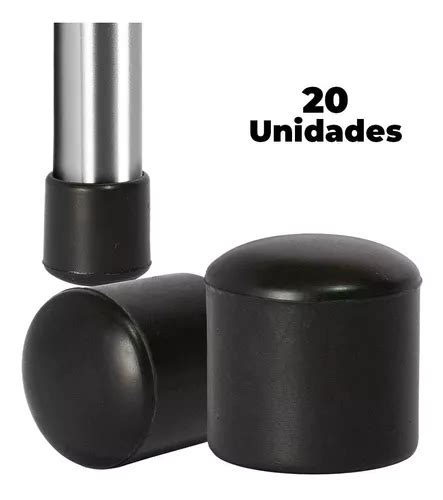 Kit Ponteiras Pezinho Para P Cadeira Tubo Fino Mm Pvc