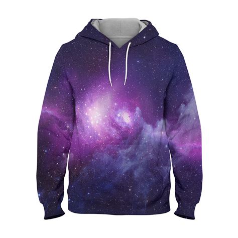 Abstract Galaxy Hoodie – 3D Printed Pullover Hoodie - Jeedad