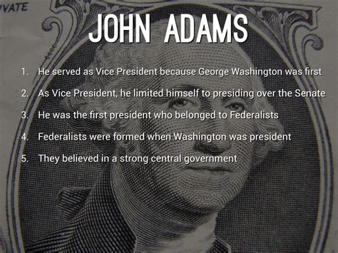 Motives for John Adams as a President by Beechwood