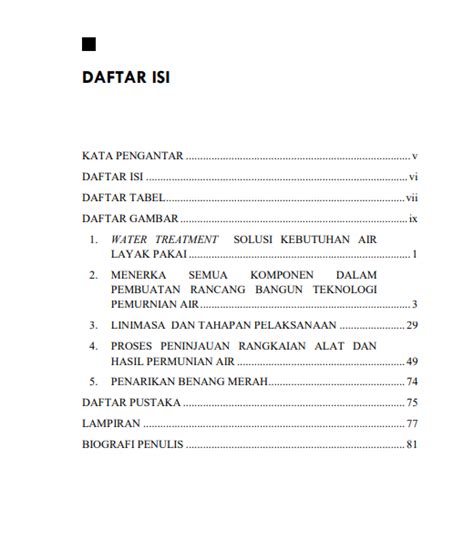 Buku Rancang Bangun Teknologi Pemurni Air