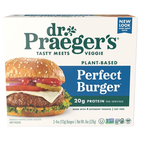 Save On Dr Praeger S Gluten Free Vegan Plant Protein Perfect Burgers