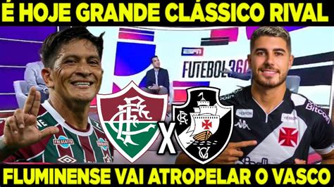 VASCO E FLUMINENSE SE ENFRENTAM NA QUARTA FEIRA PELA 8 RODADA DO