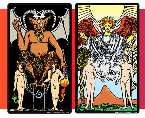 Desvelando Los Secretos Del Loco Y El Diablo En El Tarot