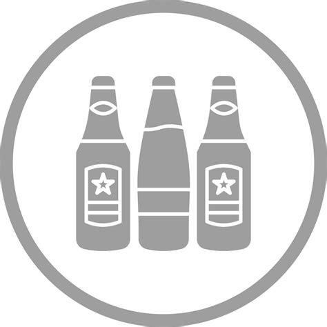 Beer Bottles Vector Icon 24955848 Vector Art At Vecteezy