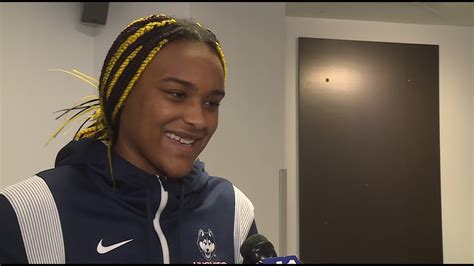 Uconn S Aaliyah Edwards Reacts To Win Over Baylor Full Interview