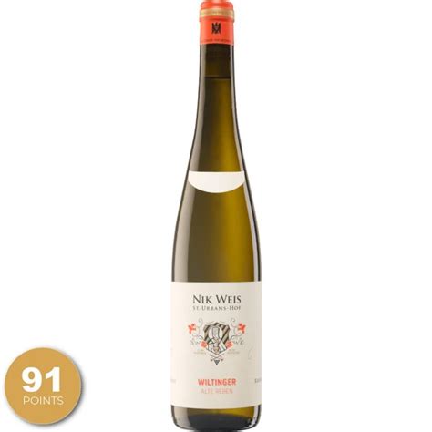 St Urbans Hof Nik Weis Wiltinger Alte Reben Riesling Mosel