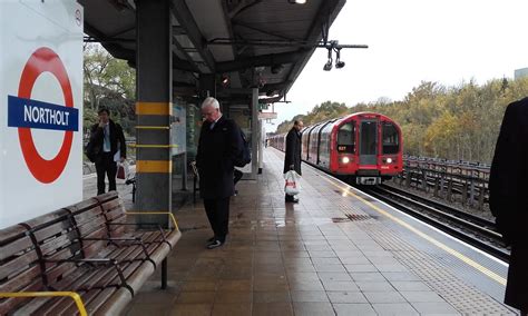 Northolt Station Eastbound Train For Epping Approaching SCT Flickr