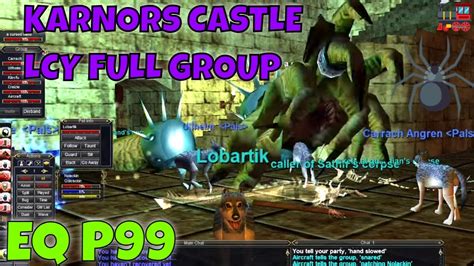 Eq P99 Full Group Chain Pulls In Karnors Castle Lcy Everquest Project