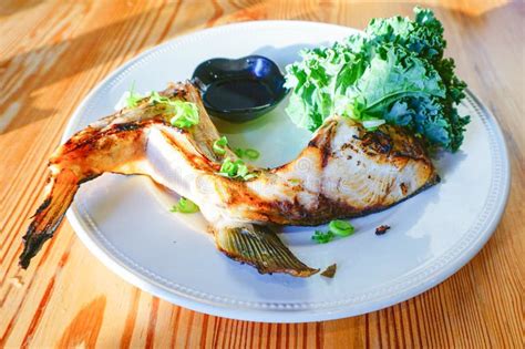 Fried Fish And Vegetable Stock Image Image Of Chinese