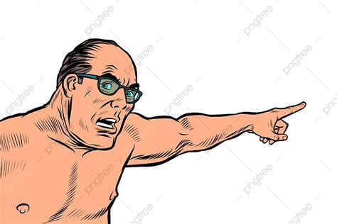 Man Torso Clipart Transparent Png Hd An Angry Man With A Naked Torso