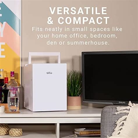 Kuhla White Mini Fridge K8clr1001 8 Litre10 Can Portable Cooler And Warmer