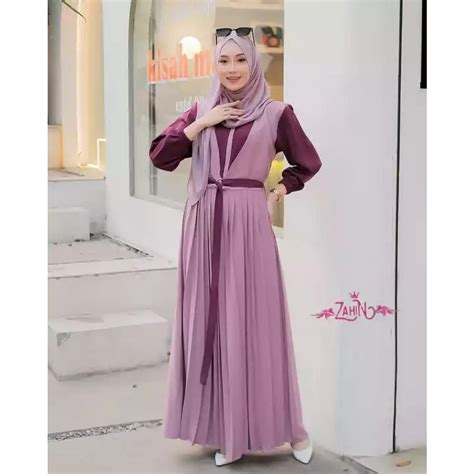 Review Tentang Laura Dress Bayar Ditempat Pakaian Wanita Maxy Baju