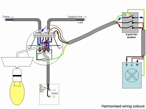 How To Wire A Bathroom Exhaust Fan And Light