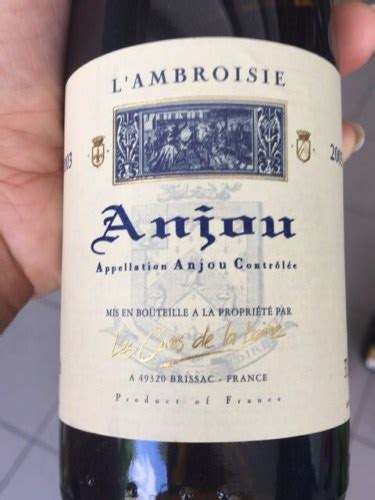 Les Caves De La Loire L Ambroisie Anjou Vivino