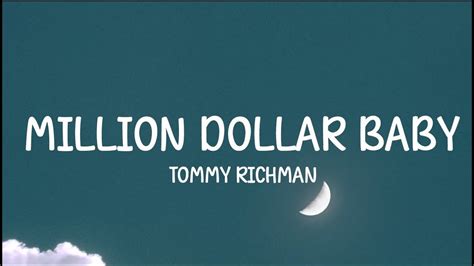 Tommy Richman MILLION DOLLAR BABY Lyrics YouTube