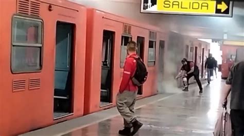 Se Reporta Incendio En La Estación Politécnico De La Línea 5 Del Metro