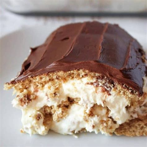 No Bake Chocolate Eclair Cake Recipe 5 Ingredients