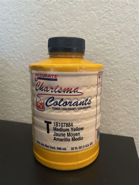 Accurate Charisma ACC007884 14 Colorant Toner 1B107884 T Medium Yellow