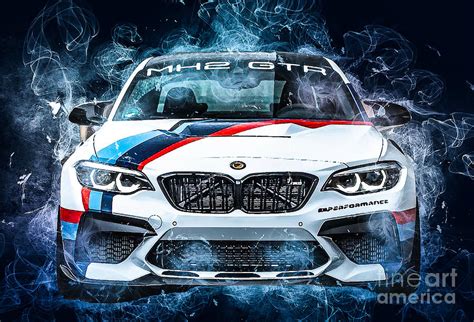 Manhart Mh2 Gtr Bmw M2 Cs Drawing By Marietta Beatty Pixels