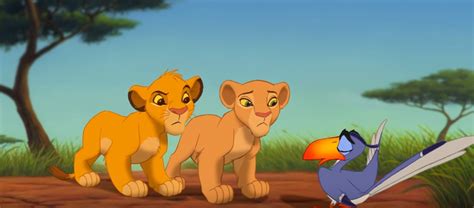 Lion King Simba And Nala Fight