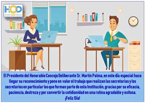 DIA DE LA SECRETARIA Y EL SECRETARIO Malargüe HCD