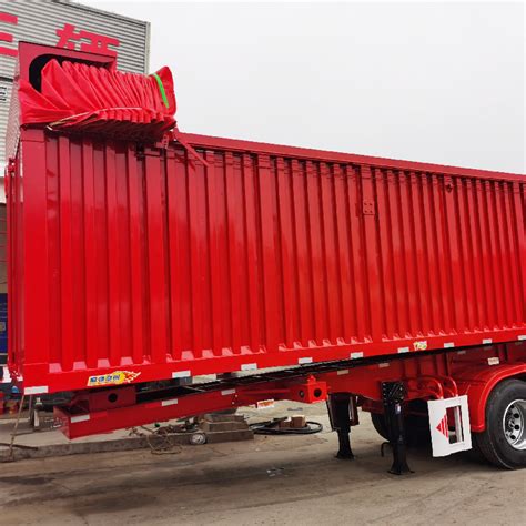 Hydraulic Tons Axles Rear Tipper Trailer Cubic Meter Dump