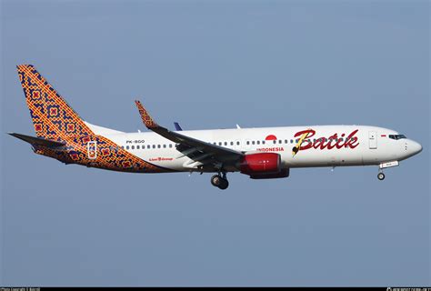 PK BGQ Batik Air Boeing 737 86N WL Photo by Björn Düwel ID 1576163