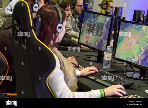 Video Gaming Convention Bonsecours Market Montreal Stock Photo Alamy