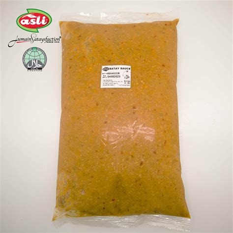 Satay Sauce (1kg) - Order Halal Satay Online Singapore | Jumain ...