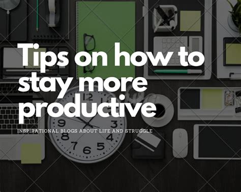 Tips On How To Stay Productive Deepstash