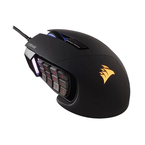 Mouse Gamer Corsair Scimitar Pro Es Dpi Mapeamento De