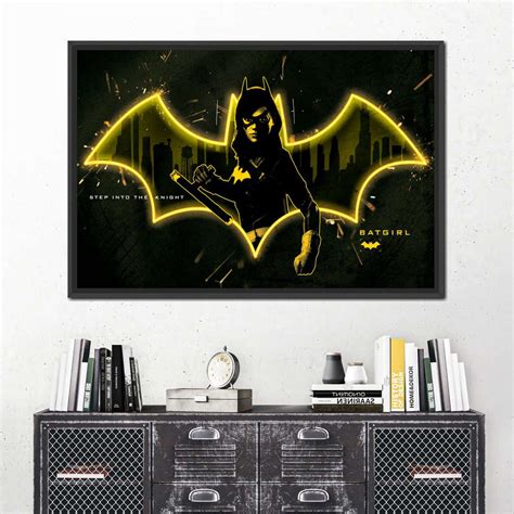 Gotham Knights Batgirl Wall Art | Digital Art