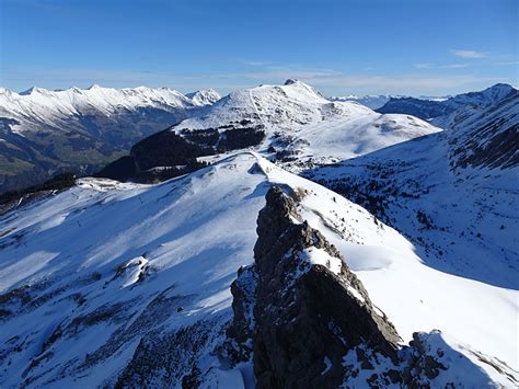 Gipfelblick Vom Metschhorn Richtung Elsigeal Brigens Hikr Org