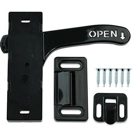 Rv Screen Door Latch Right Hand Handle Kit Camper Motorhome Travel Trailer Leisure Rv Parts