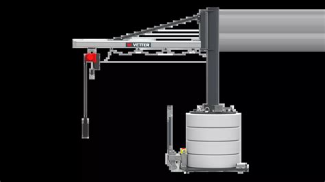 Mobile Slewing Jib Crane Type Mob Us Vetter Krantechnik