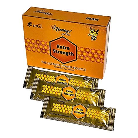 Reviews For Mgl Honey For Men Golden Packaging 12 Honey Packs For Men 20g Each