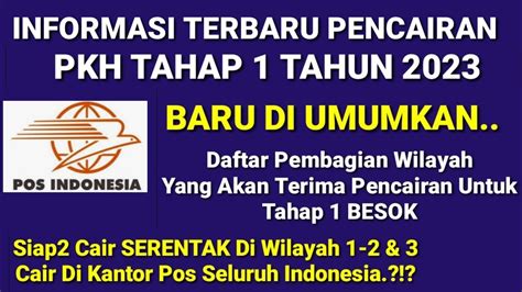 Info Penting Terbaru Besok Pkh Tahap Bpnt Siap Cair Di Wilayah