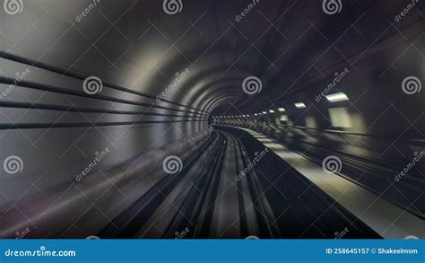 Inside Of The Underground Metro Network Stock Image Image Of Modern